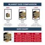 wake forest demon deacons paint streaks gold white blanket best selling