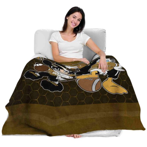 wake forest demon deacons three musketeers gold blanket latest model