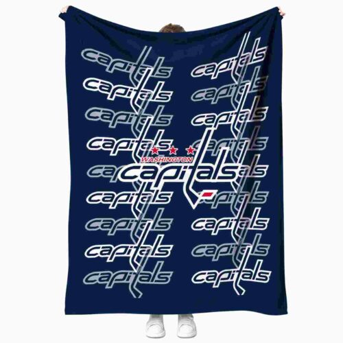 washington capitals fan pride blue blanket best selling