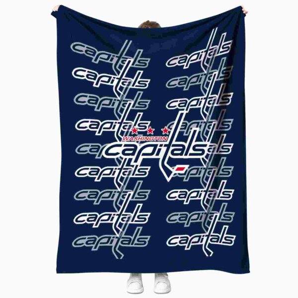 washington capitals fan pride blue blanket best selling