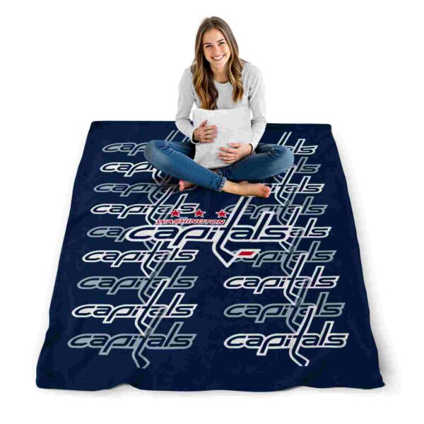 washington capitals fan pride blue blanket high quality