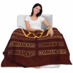 washington commanders fan pride burgundy blanket best selling