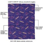 washington huskies diehard fans purple blanket best selling
