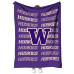 washington huskies fan pride purple blanket best selling