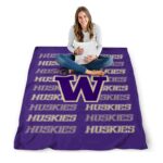 washington huskies fan pride purple blanket best selling