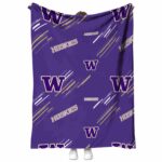 washington huskies fan spirit purple blanket best selling