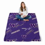 washington huskies fan spirit purple blanket best selling
