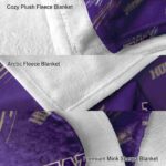 washington huskies fan spirit purple blanket best selling