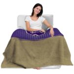 washington huskies gradient dots purple blanket best selling