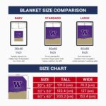 washington huskies gradient dots purple blanket best selling