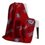 washington nationals fan spirit red blanket top rated