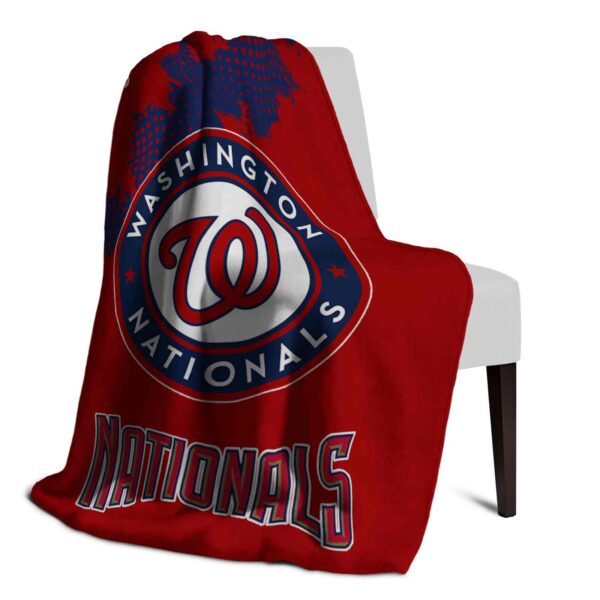 washington nationals grunge texture red blanket top rated