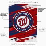 washington nationals paint streaks red white blanket new arrival