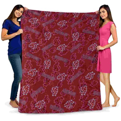 washington state cougars diehard fans crimson blanket fashion forward