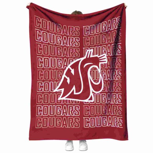 washington state cougars fan pride crimson blanket best selling