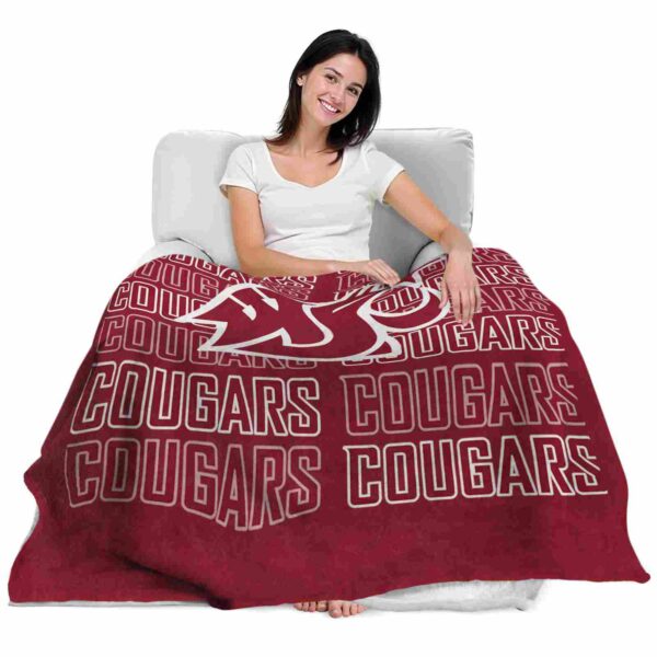 washington state cougars fan pride crimson blanket latest model