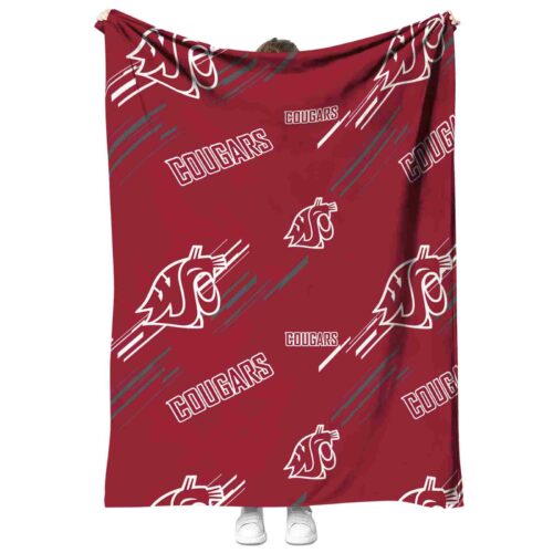 washington state cougars fan spirit crimson blanket best selling