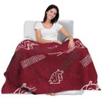 washington state cougars fan spirit crimson blanket latest model