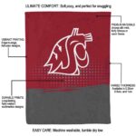 washington state cougars gradient dots crimson blanket new arrival