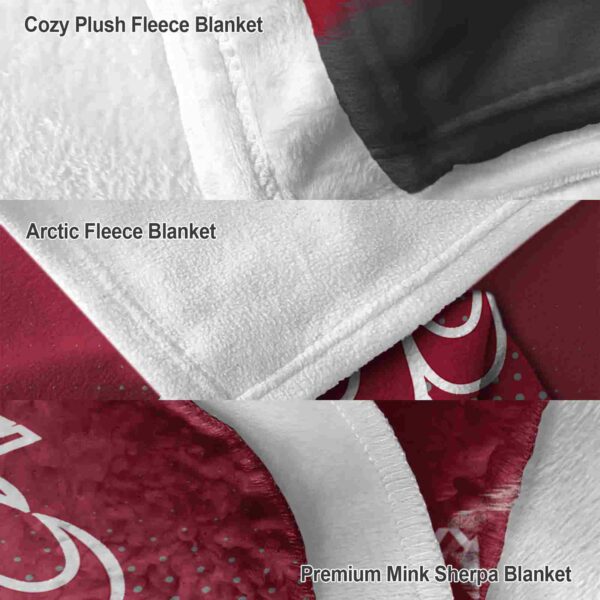 washington state cougars gradient dots crimson blanket premium grade