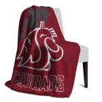 washington state cougars grunge texture crimson blanket top rated