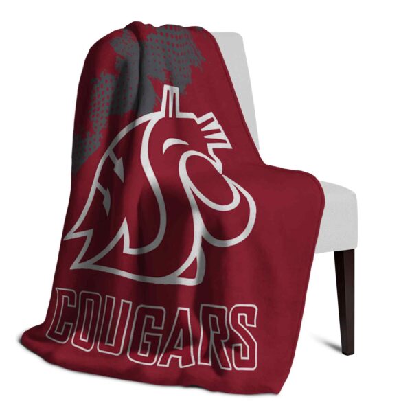 washington state cougars grunge texture crimson blanket top rated
