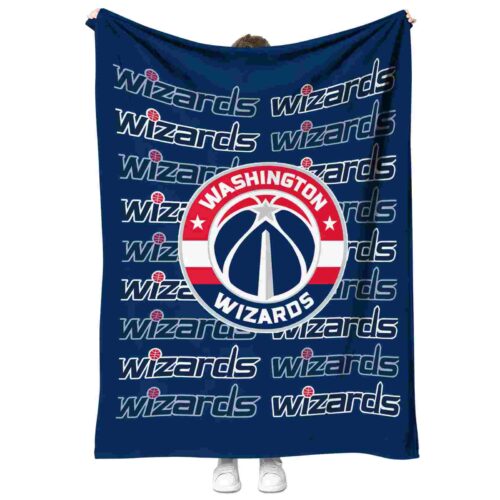 washington wizards fan pride blue blanket best selling