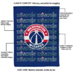 washington wizards fan pride blue blanket new arrival
