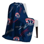 washington wizards fan spirit blue blanket top rated