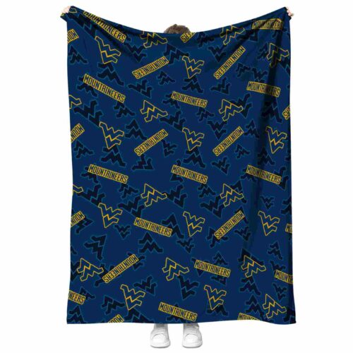 west virginia mountaineers diehard fans blue blanket best selling