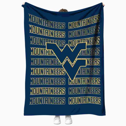 west virginia mountaineers fan pride blue blanket best selling