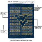 west virginia mountaineers fan pride blue blanket best selling
