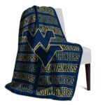 west virginia mountaineers fan pride blue blanket best selling