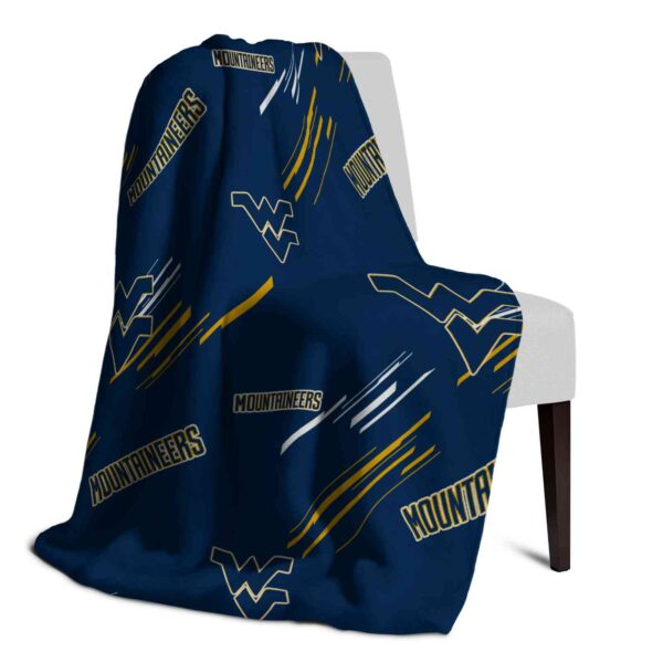 west virginia mountaineers fan spirit blue blanket top rated