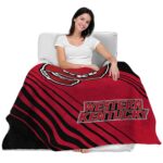 western kentucky hilltoppers diagonal stripes red blanket latest model