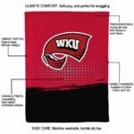 western kentucky hilltoppers gradient dots red blanket best selling