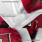 western kentucky hilltoppers grunge texture red blanket best selling