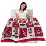 western kentucky hilltoppers mickey minnie red white blanket latest model