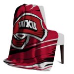 western kentucky hilltoppers paint streaks red white blanket top rated