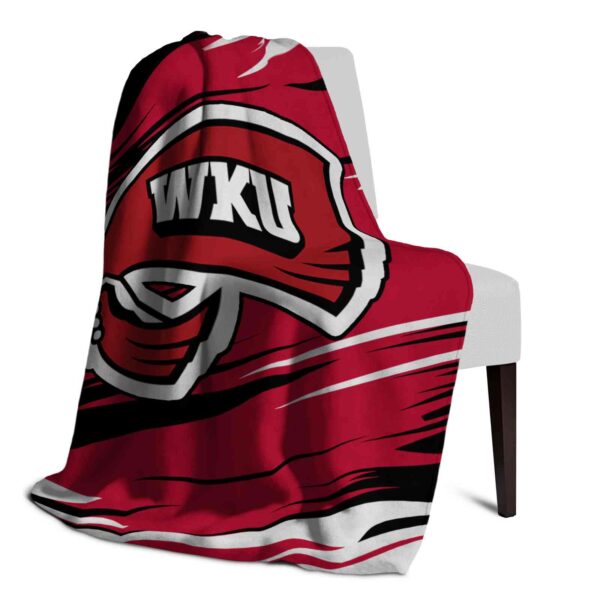 western kentucky hilltoppers paint streaks red white blanket top rated