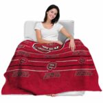 western kentucky hilltoppers striped pattern red blanket best selling