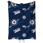 winnipeg jets fan spirit blue blanket best selling