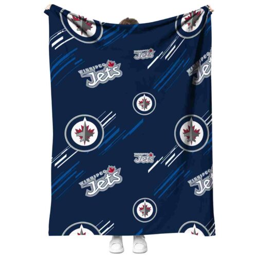 winnipeg jets fan spirit blue blanket best selling