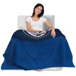 winnipeg jets gradient dots blue blanket best selling