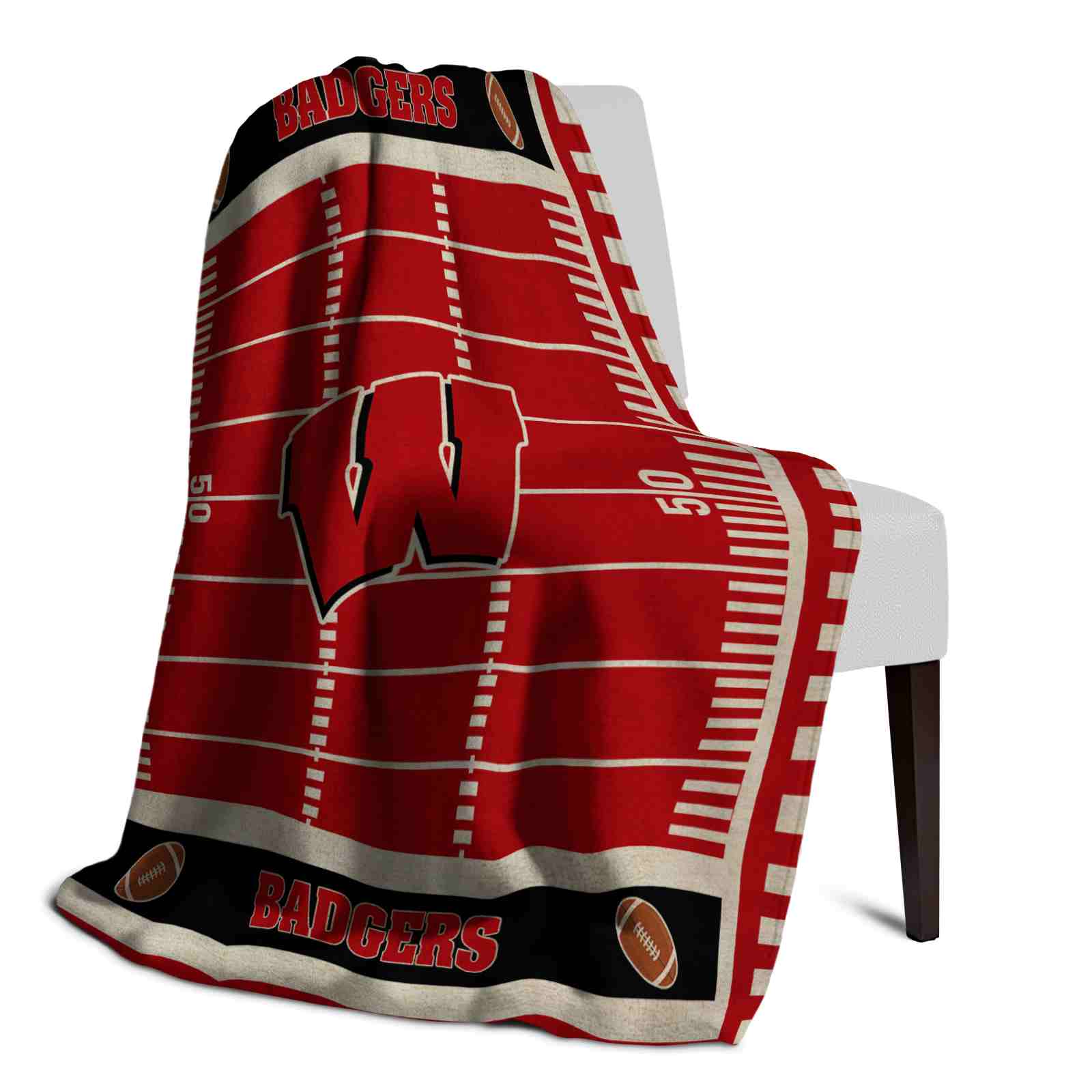 wisconsin badgers football field red blanket top rated wisconsin badgers football field red blanket top rated