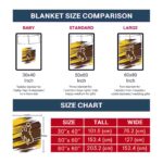 wyoming cowboys paint streaks brown white blanket best selling