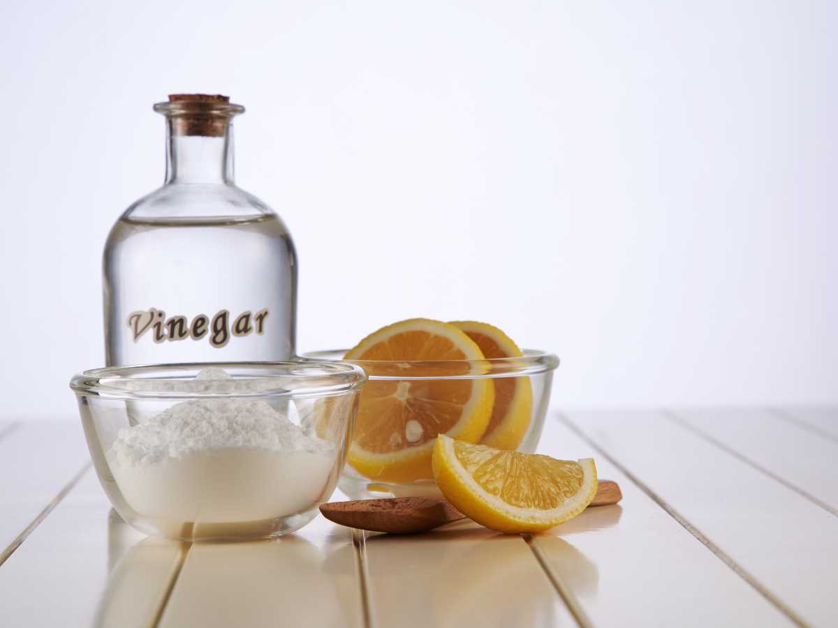 add vinegar or baking soda to the wash