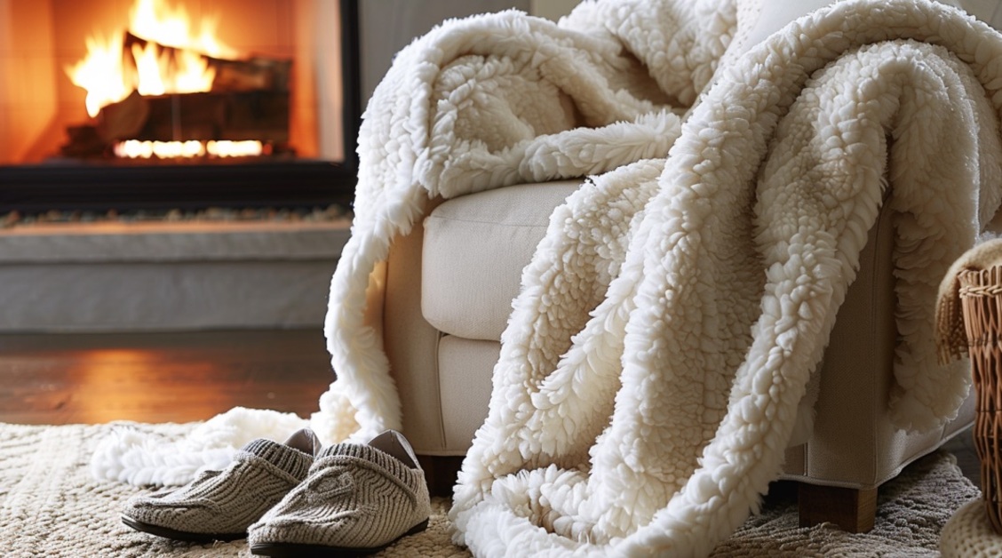 sherpa blanket fabric
