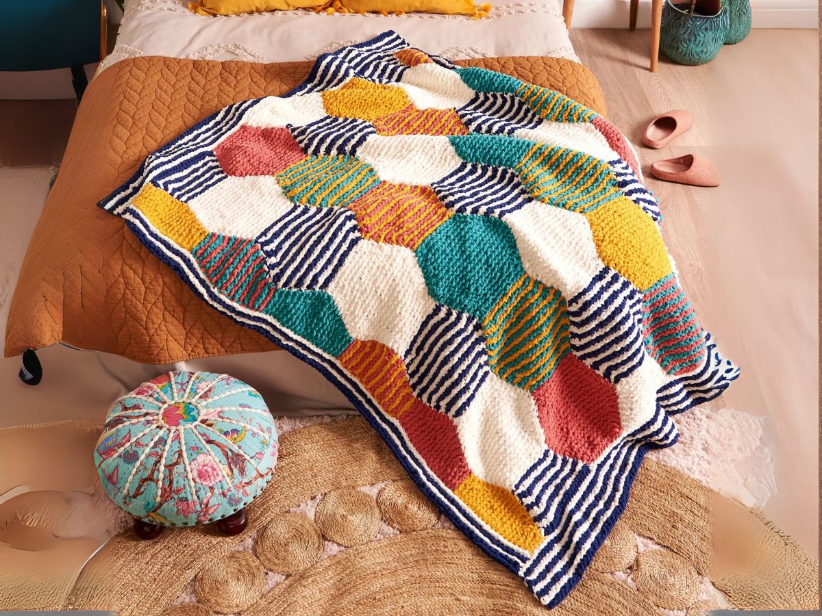 Quilt blankets with 2 thick batting layers keep warmth well