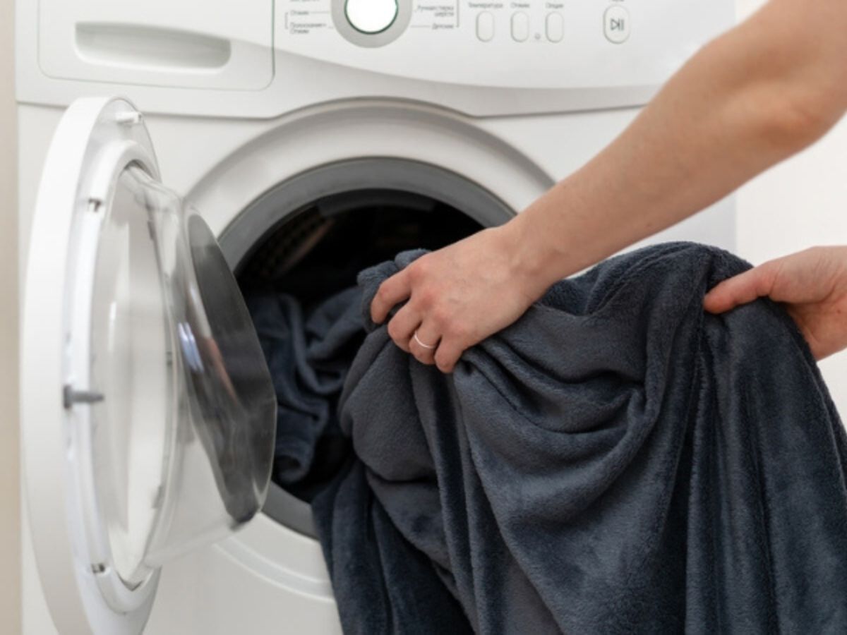 Remember to wash sherpa blanket every few weeks